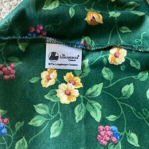 Emerald Vine Basket Liner